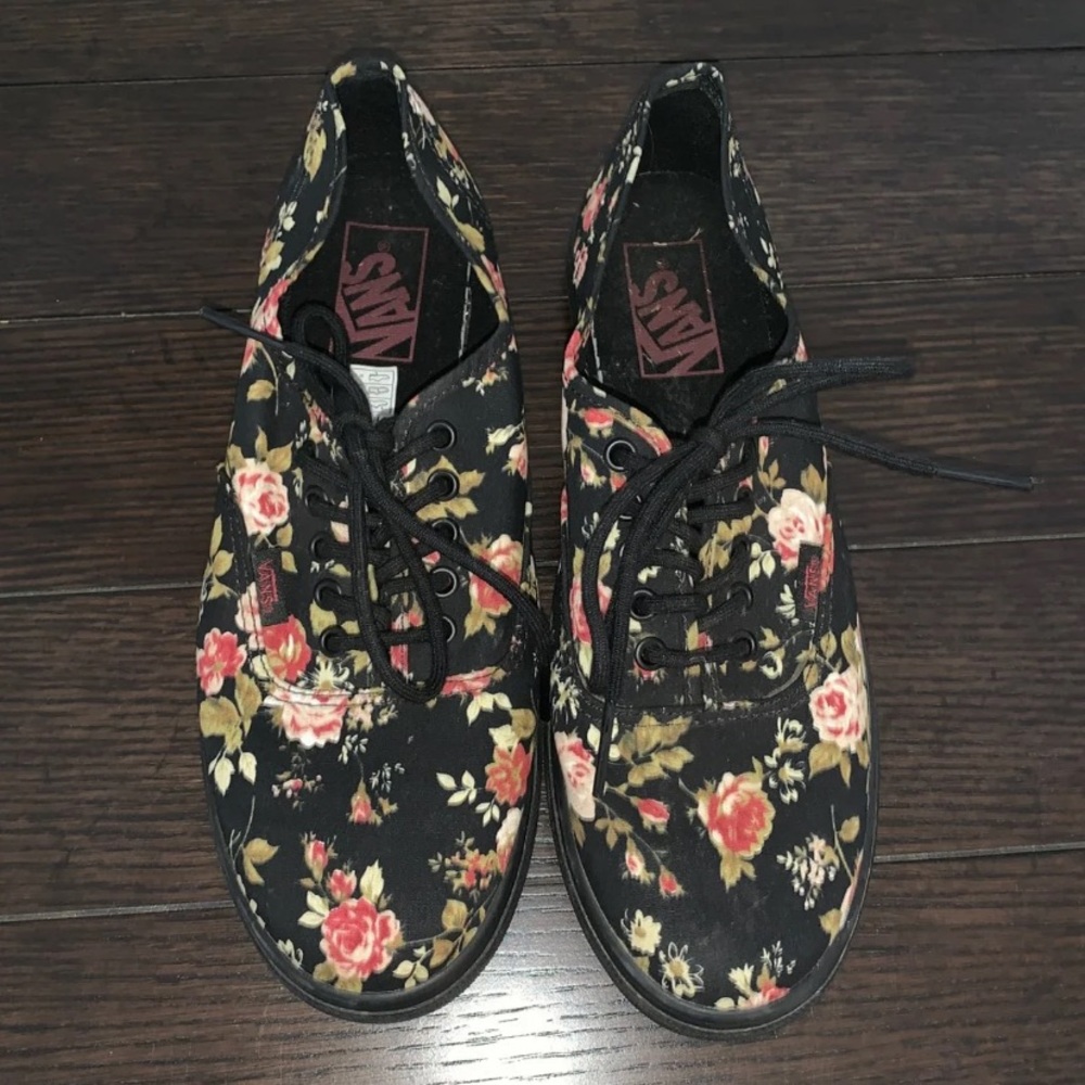 Floral Vans